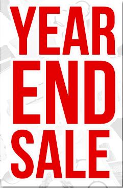 Year-End Sale is Here and Now Year-End Sale is Here and Now