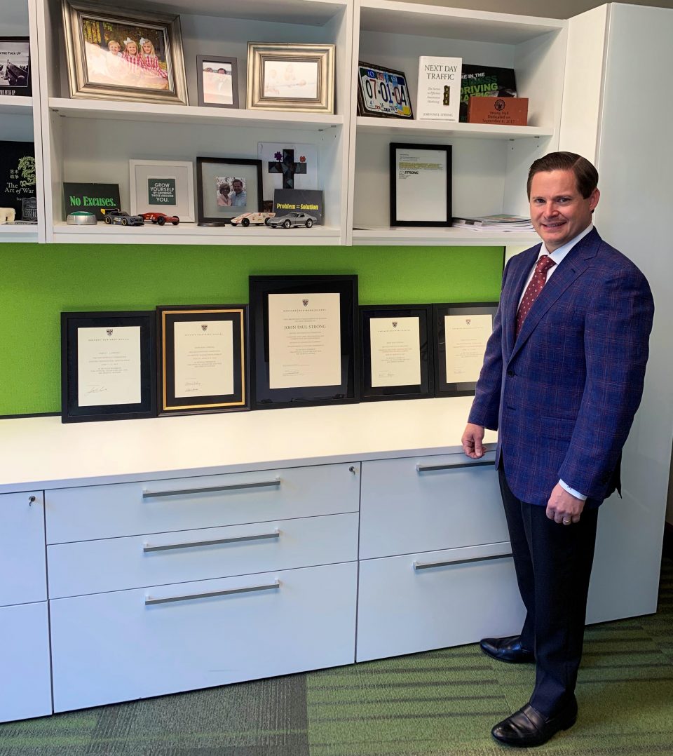 John Paul Strong Completes Program at Harvard Business School
