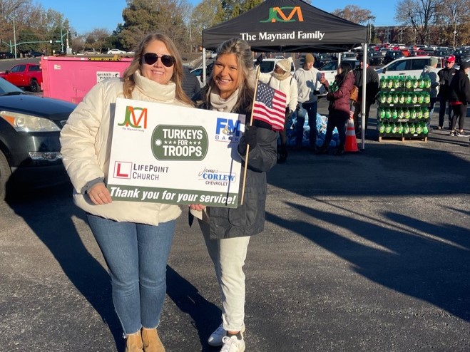 Strong Automotive Philanthropy - AmandaElizabethTurkeyTroops22